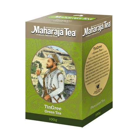 Чай Maharaja Ассам Тингри индийский зеленый 100г