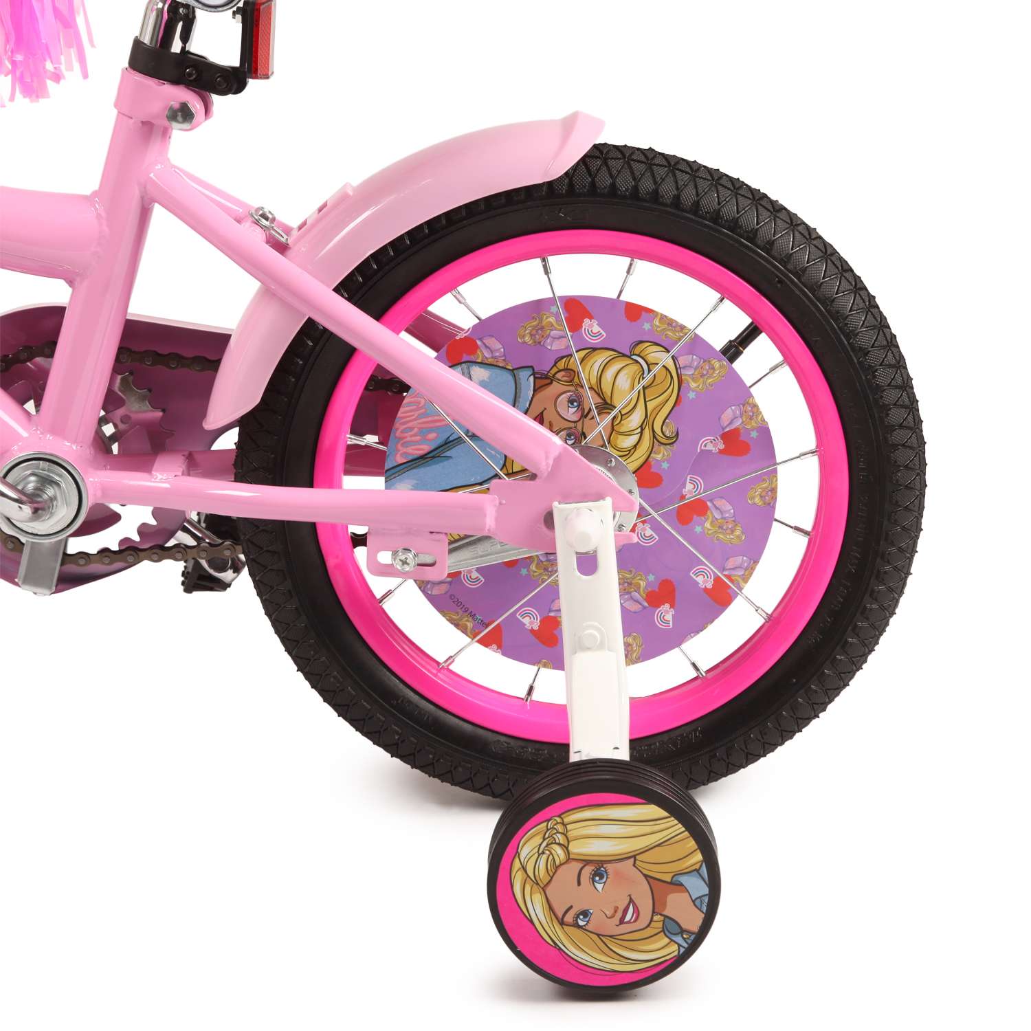 Велосипед двухколесный Kreiss Barbie 14 дюймов - фото 9
