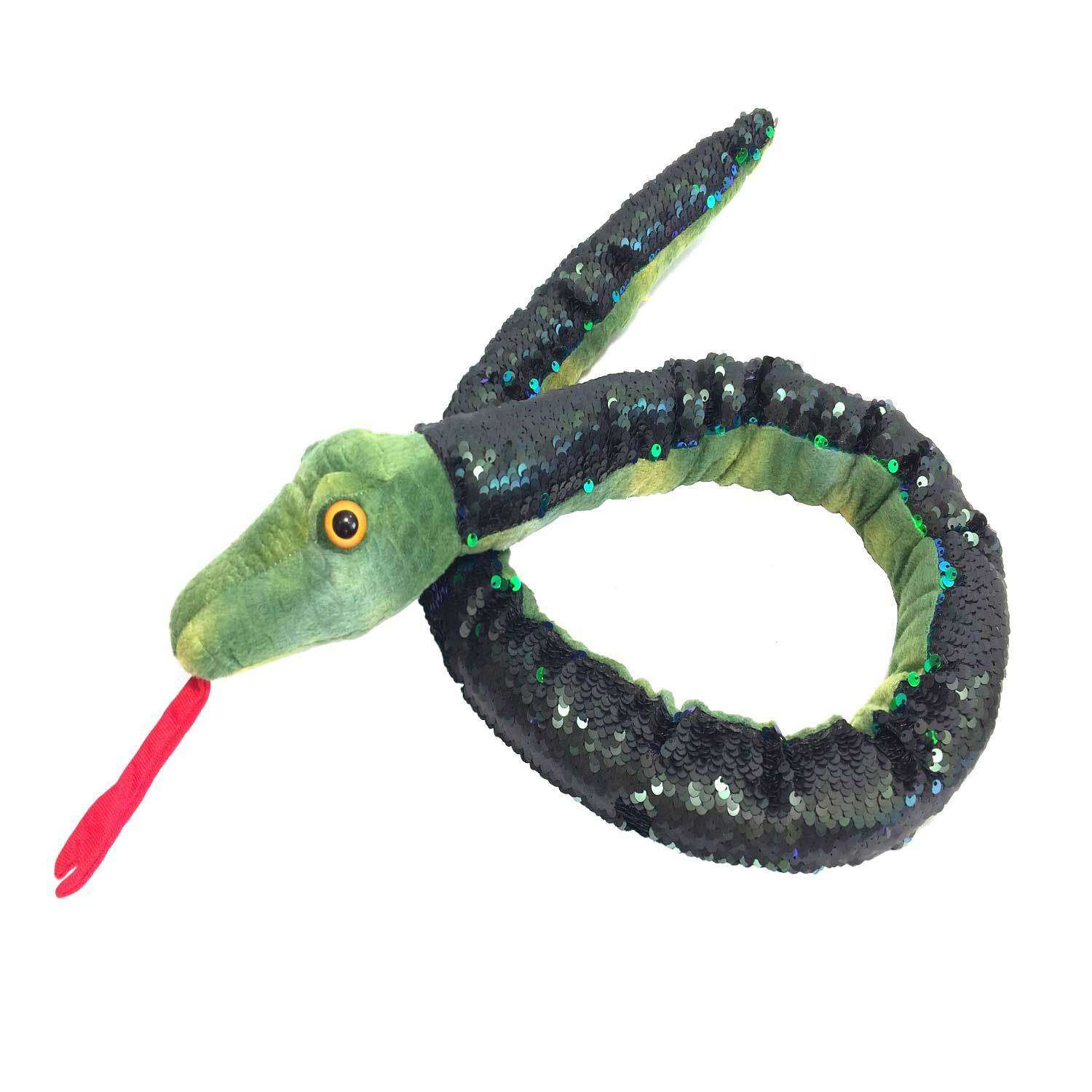 Игрушка мягкая Devik Toys Змея Гелла Зеленая 8120510 - фото 2