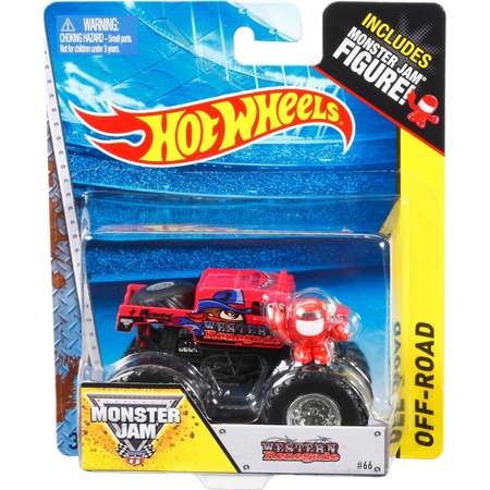 Машина Hot Wheels Monster Jam 1:64 Tattoo Западный ренегат T8596