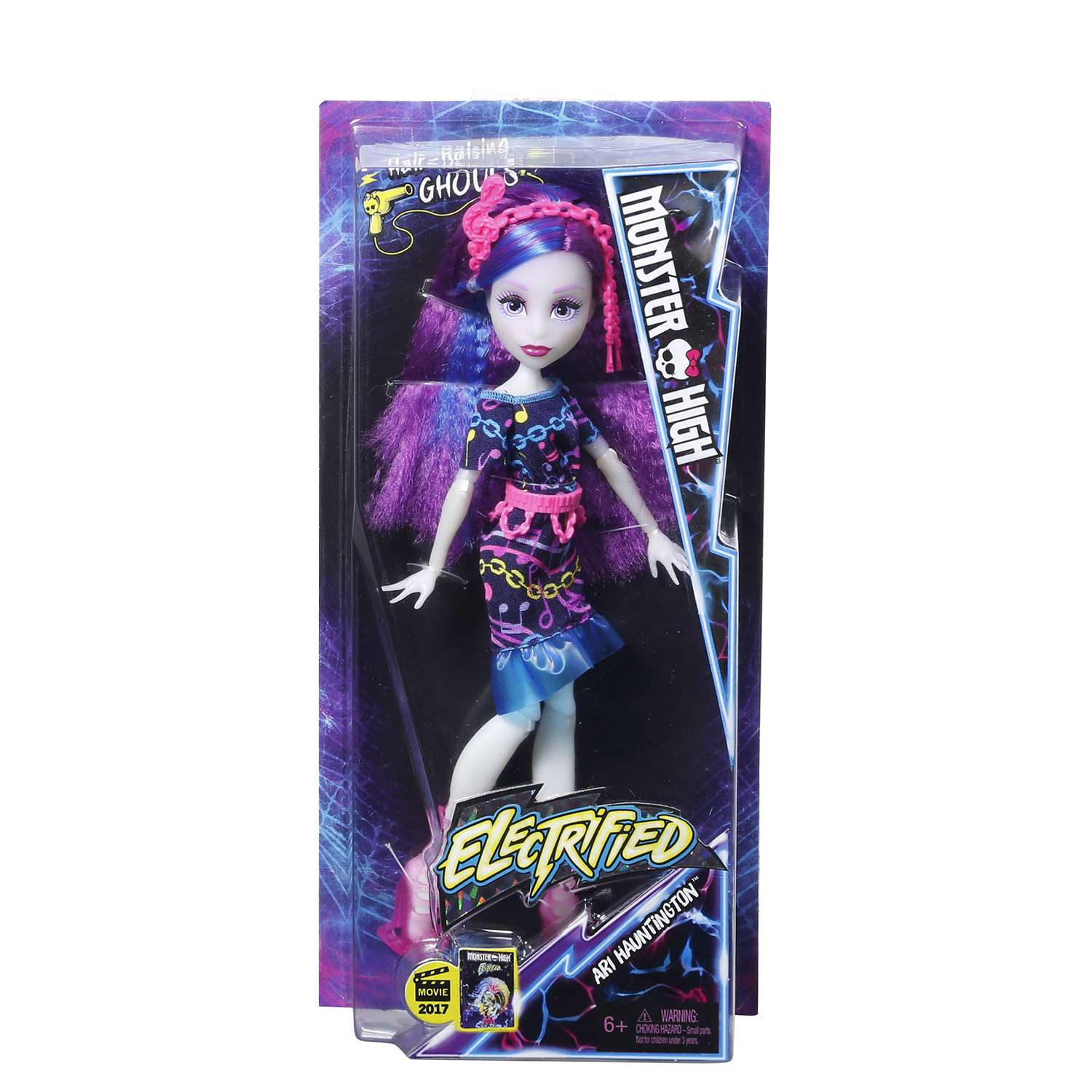 Кукла Monster High Неоновые монстряшки Ari Hauntington DVH65 - фото 2