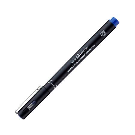 Линер UNI PIN03-200 S 0.3 мм синий