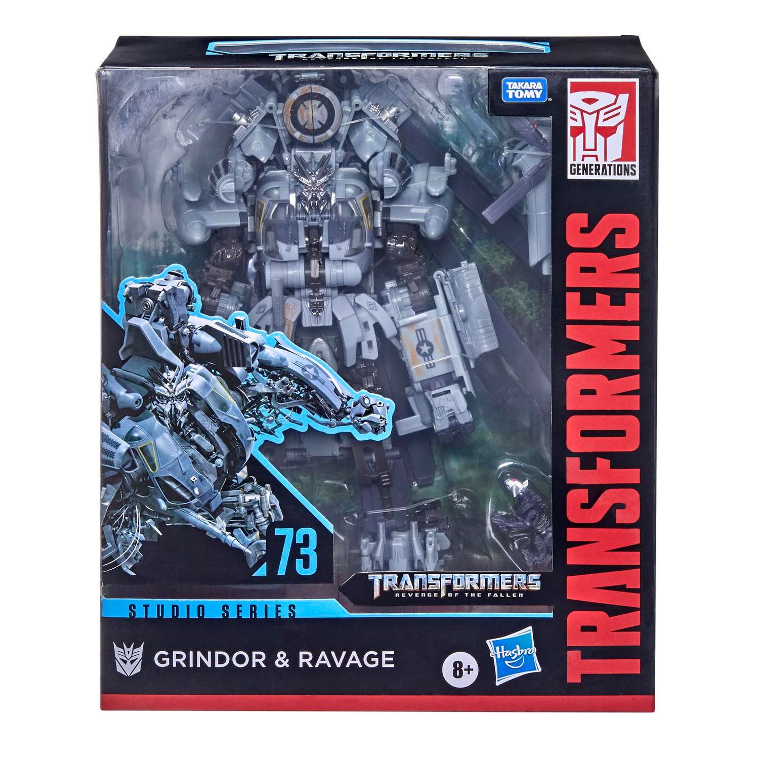 Набор игровой Transformers Гриндор и Рэведж F0716ES0 - фото 2