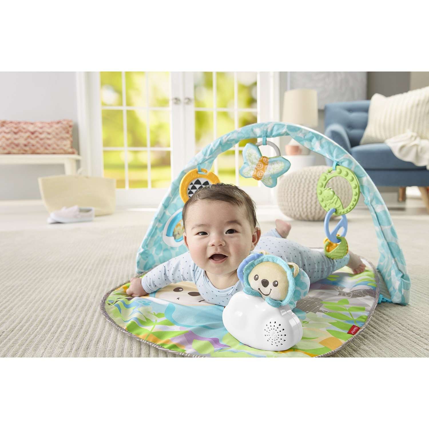 Коврик Fisher Price игровой музыкальный Мечты о бабочках - фото 16