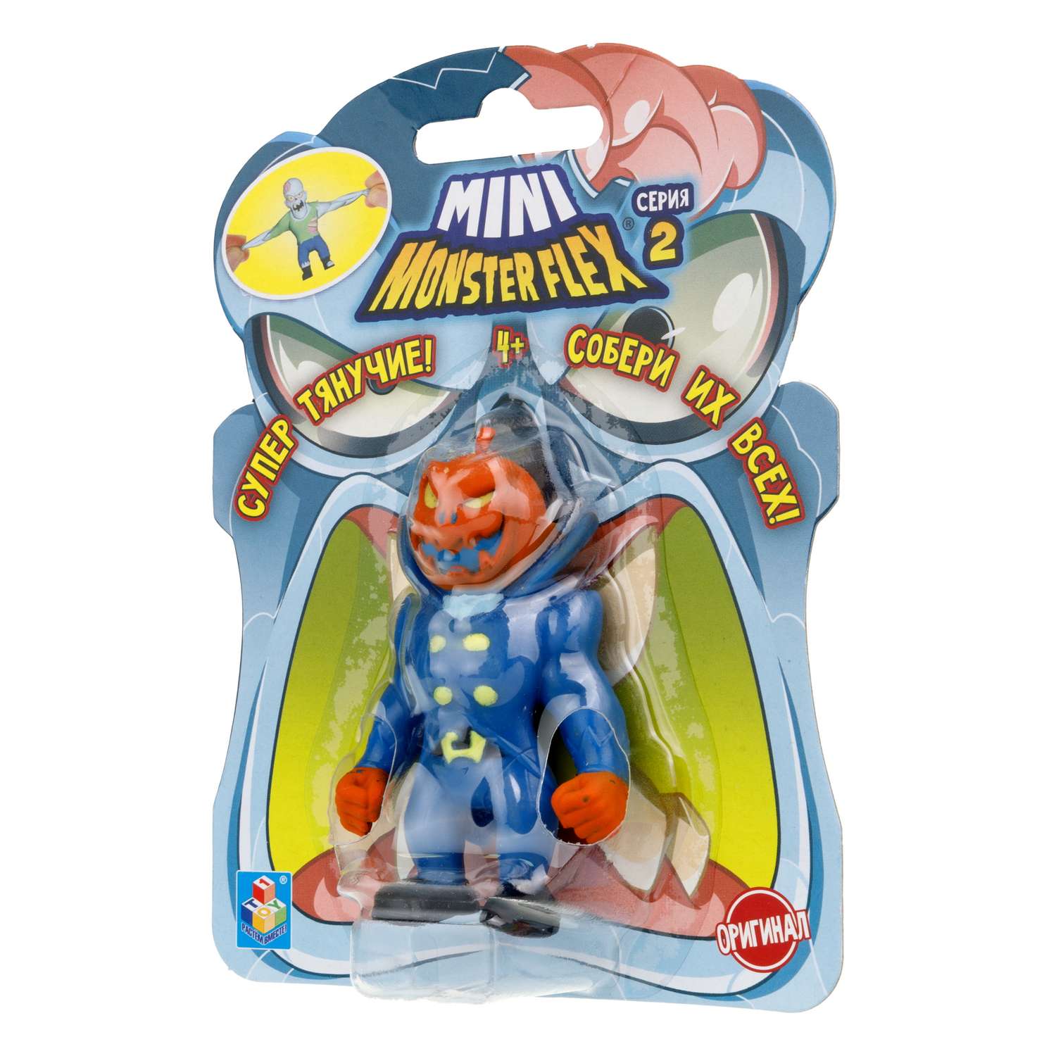 Игрушка тягун 1Toy Monster Flex Mini 2 в ассортименте Т23838 - фото 15