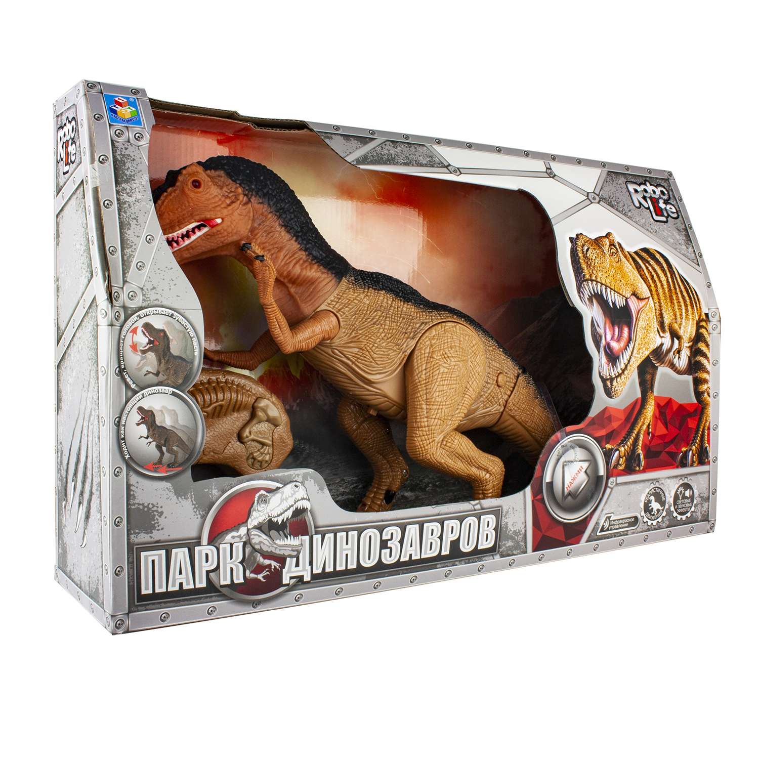 Игрушка 1TOY Динозавр Гиганотозавр интерактивная Т16704 - фото 2