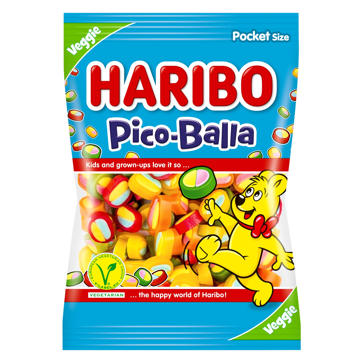 Конфеты жевательные HARIBO Пико Балла 100г - фото 1