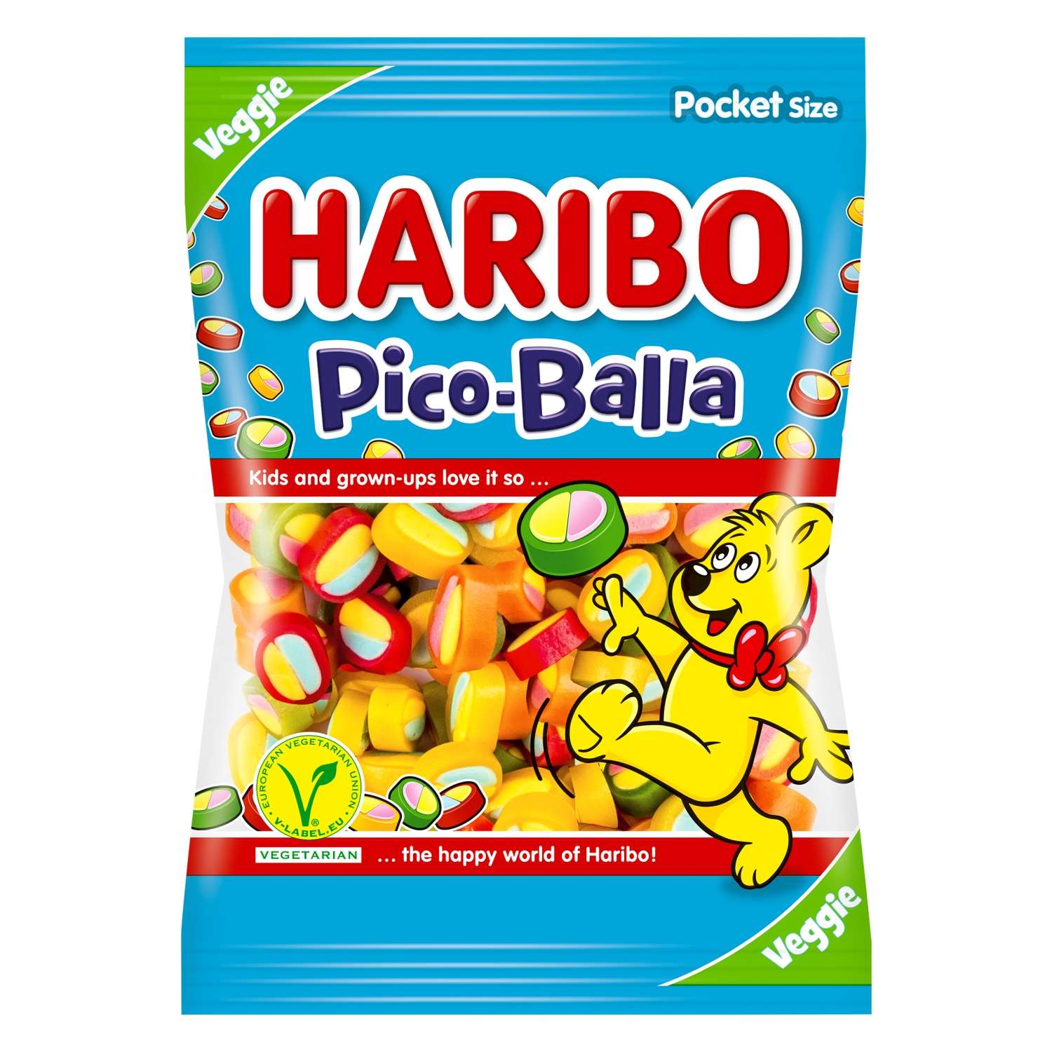Конфеты жевательные HARIBO Пико Балла 100г - фото 1