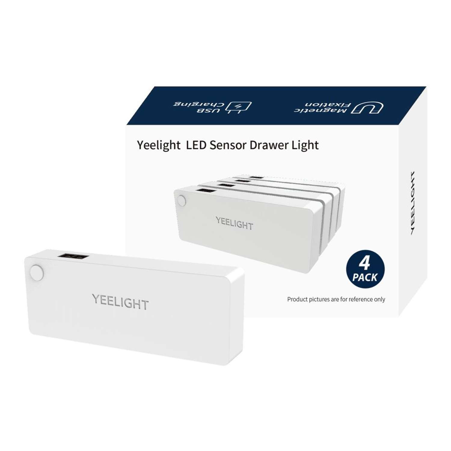 Лампы 4 шт с датчиком движения Yeelight Sensor drawer light - фото 1