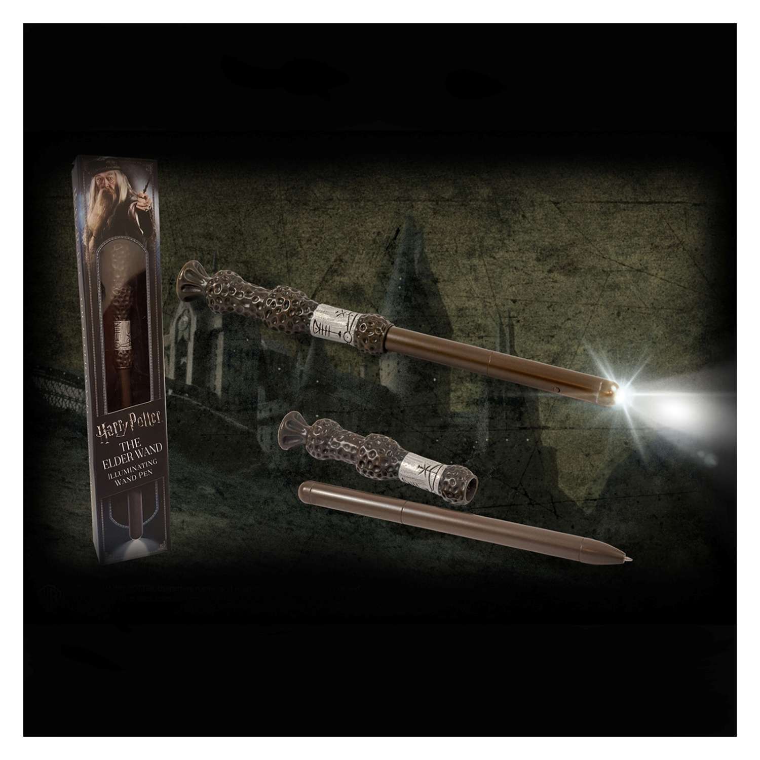 Ручка-фонарик Harry Potter Волшебная палочка Альбуса Дамблдора 22.5 см - фото 2