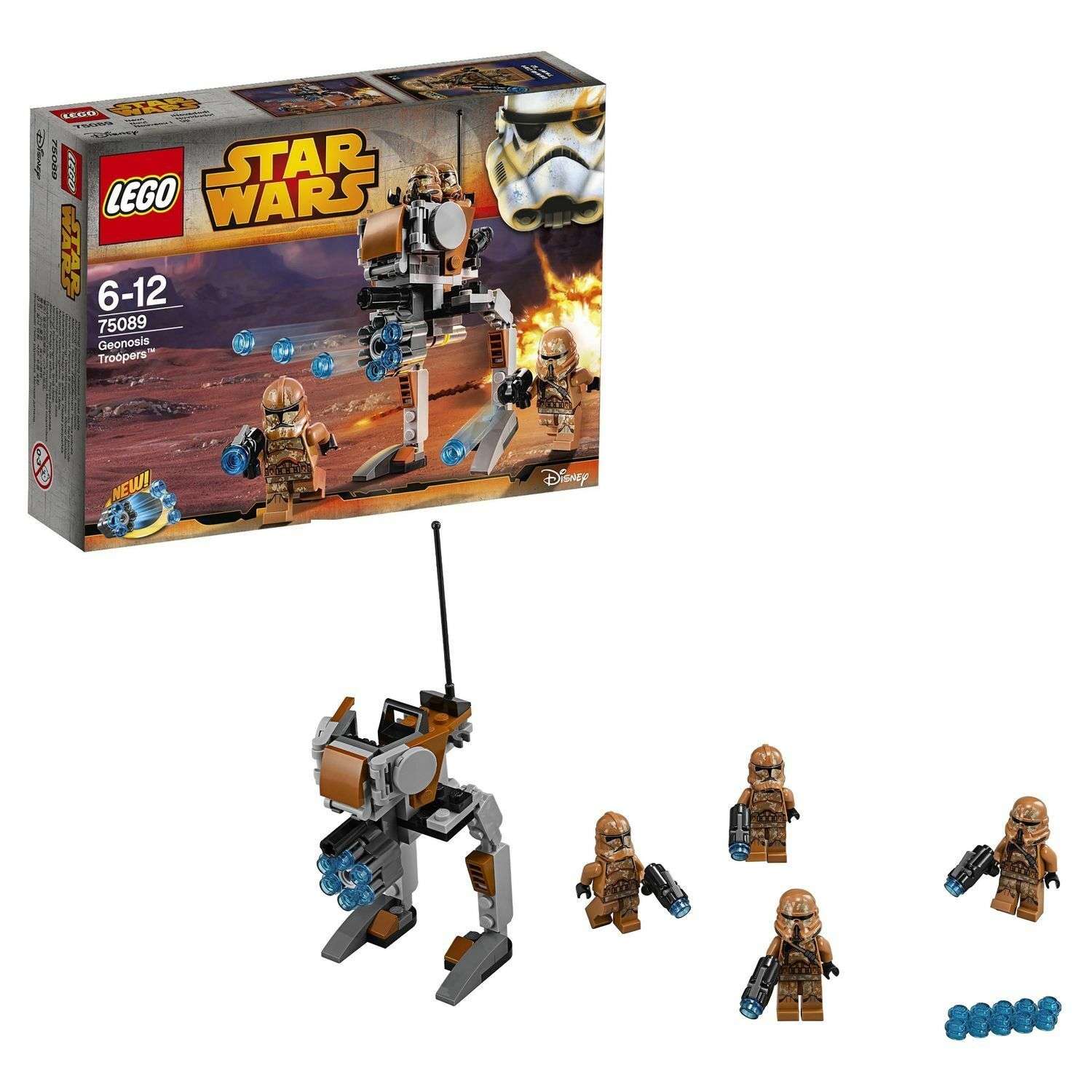 Конструктор LEGO Star Wars TM Пехотинцы планеты Джеонозис (Geonosis Troopers™) (75089) - фото 1