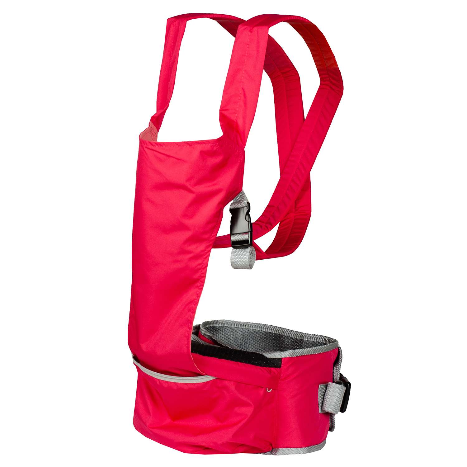 Хипсит-рюкзак Чудо-чадо со спинкой «‎Непоседа» вишневый - фото 1