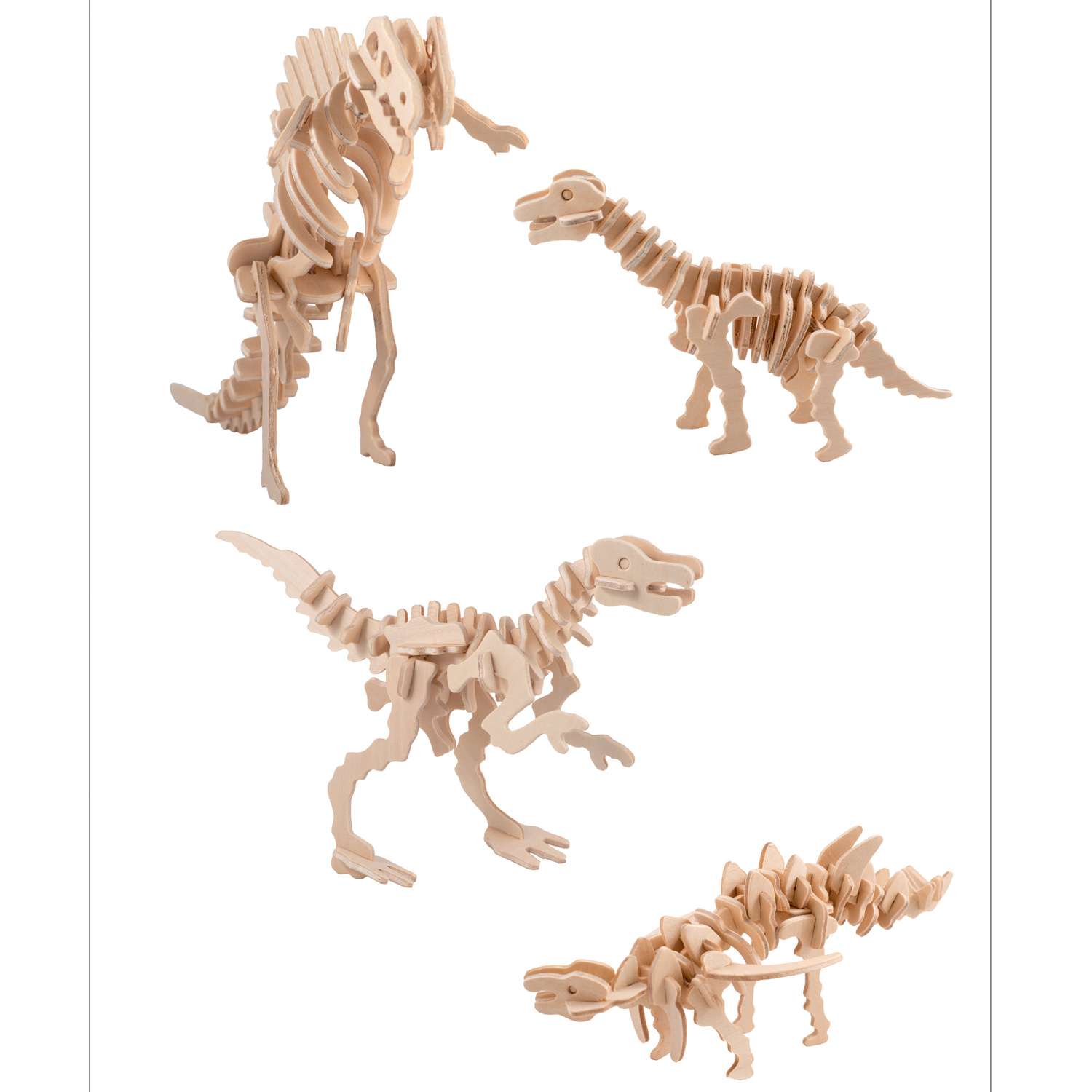 Сборная модель Чудо-Дерево Набор динозавров - фото 6