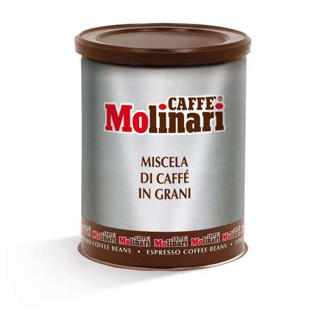 Кофе Caffe Molinari в зернах CINQUE STELLE 250 гр.
