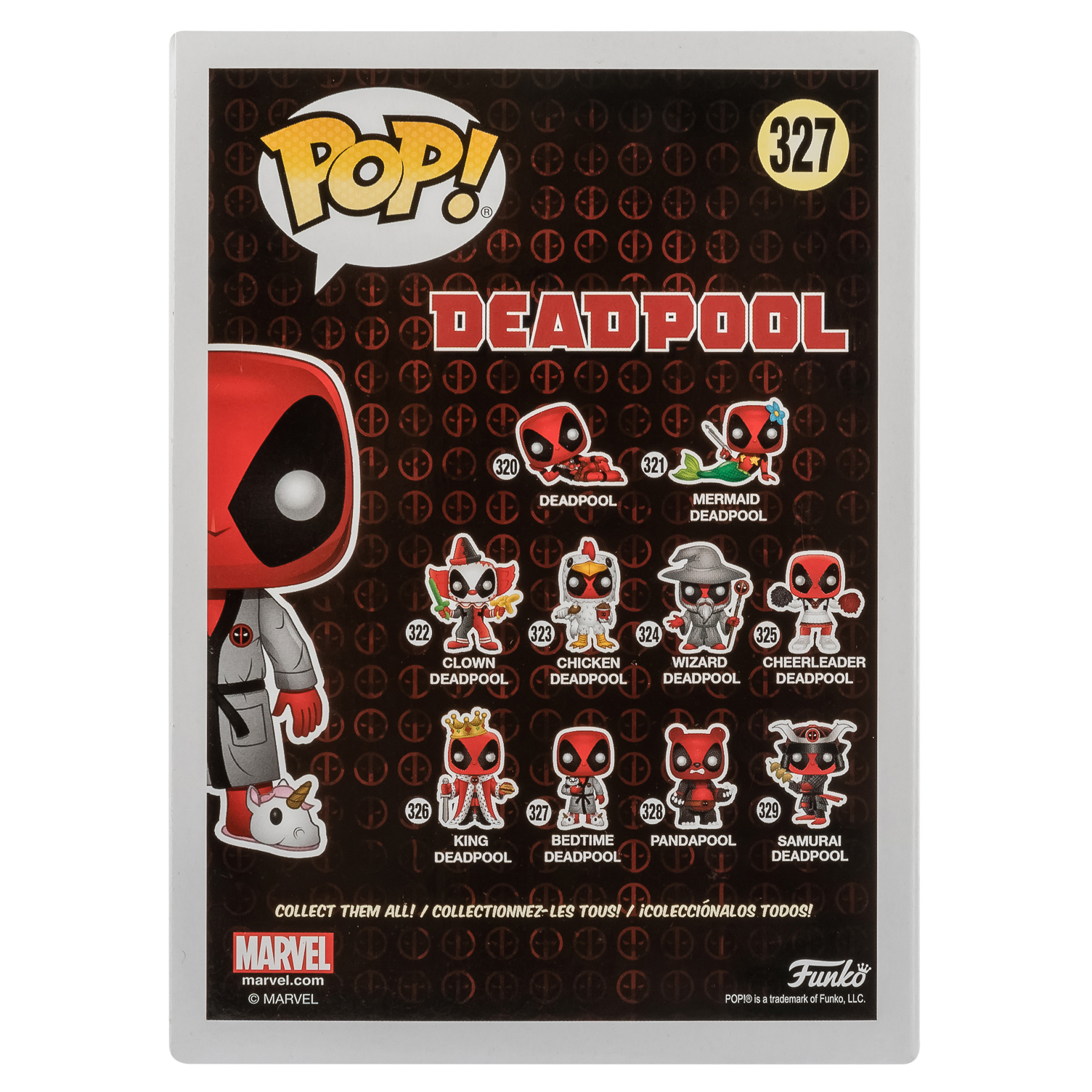 Фигурка Funko Pop bobble Marvel Deadpool in robe - фото 3