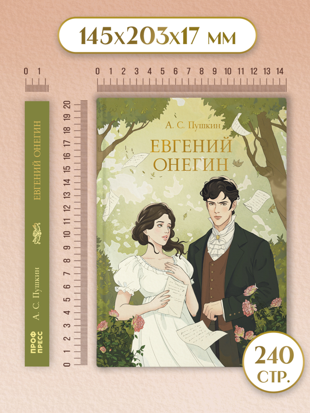 Книга Проф-Пресс Мировая классика. Александр Пушкин. Евгений Онегин 240 стр - фото 7