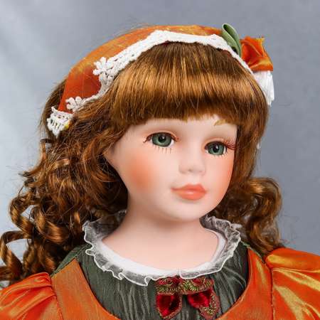 Кукла коллекционная Зимнее волшебство керамика «Лесная принцесса» 40 см
