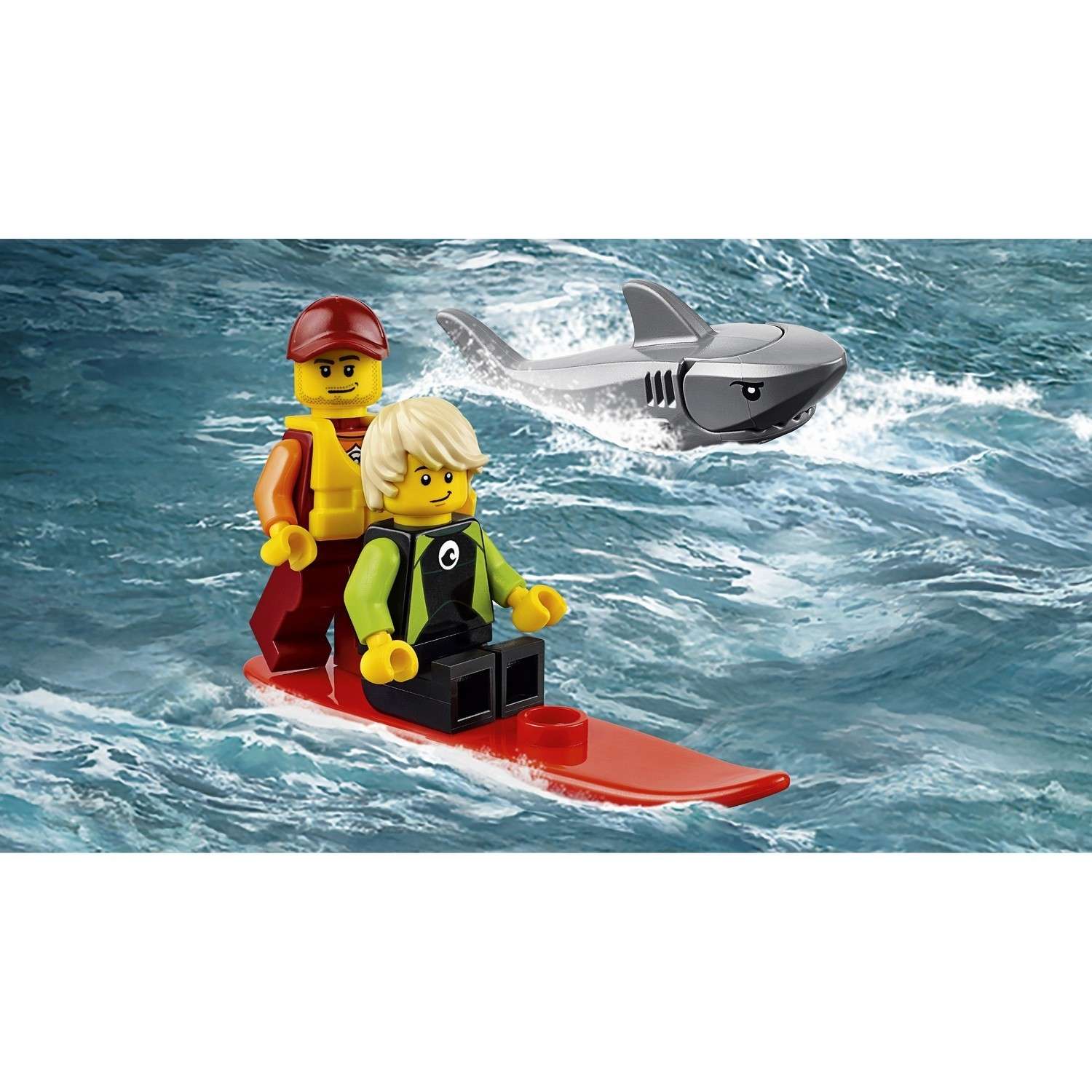 Конструктор LEGO City Coast Guard Набор для начинающих «Береговая охрана» (60163) - фото 7