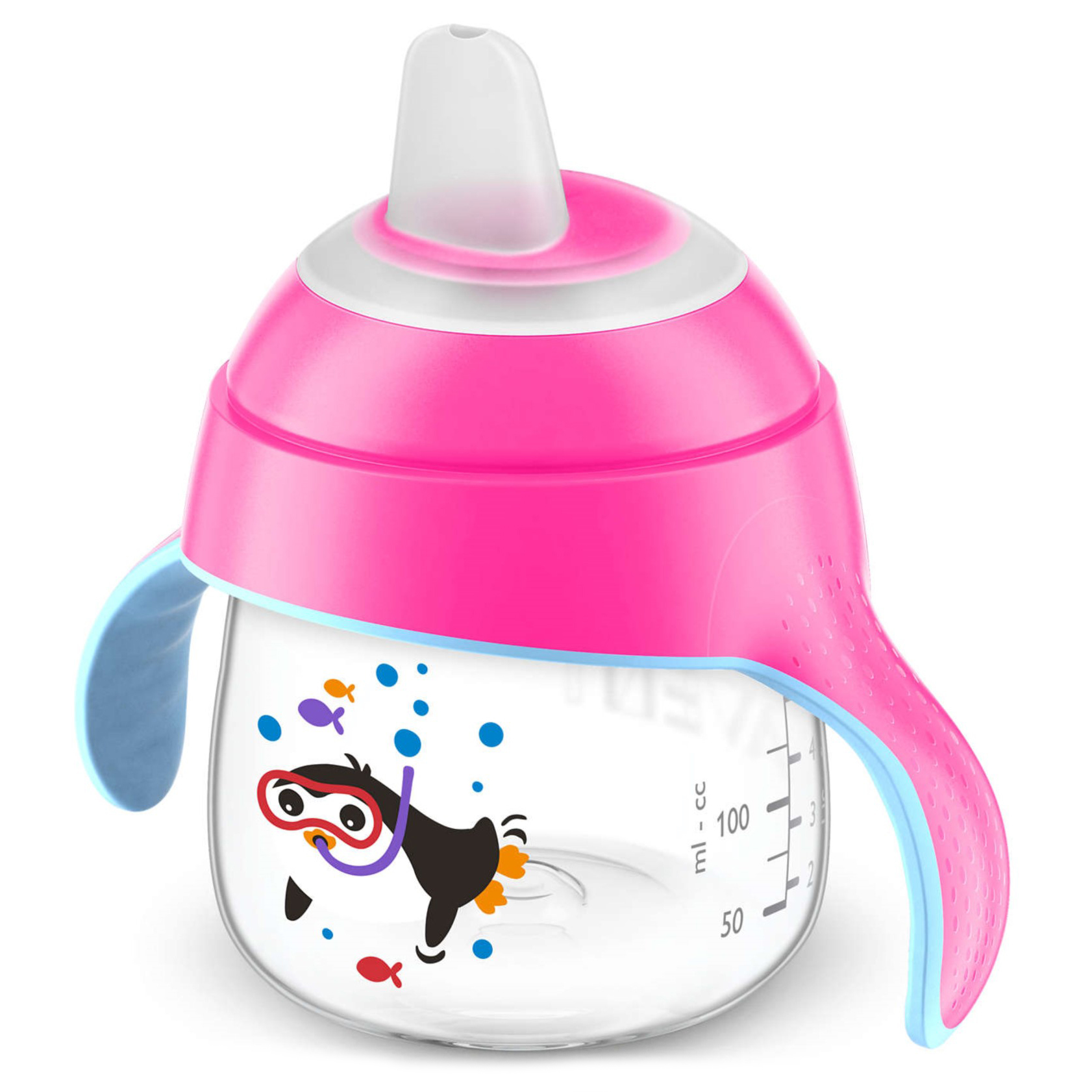 Чашка-поильник Philips Avent 200мл с 6месяцев Розовый SCF751/07 - фото 1