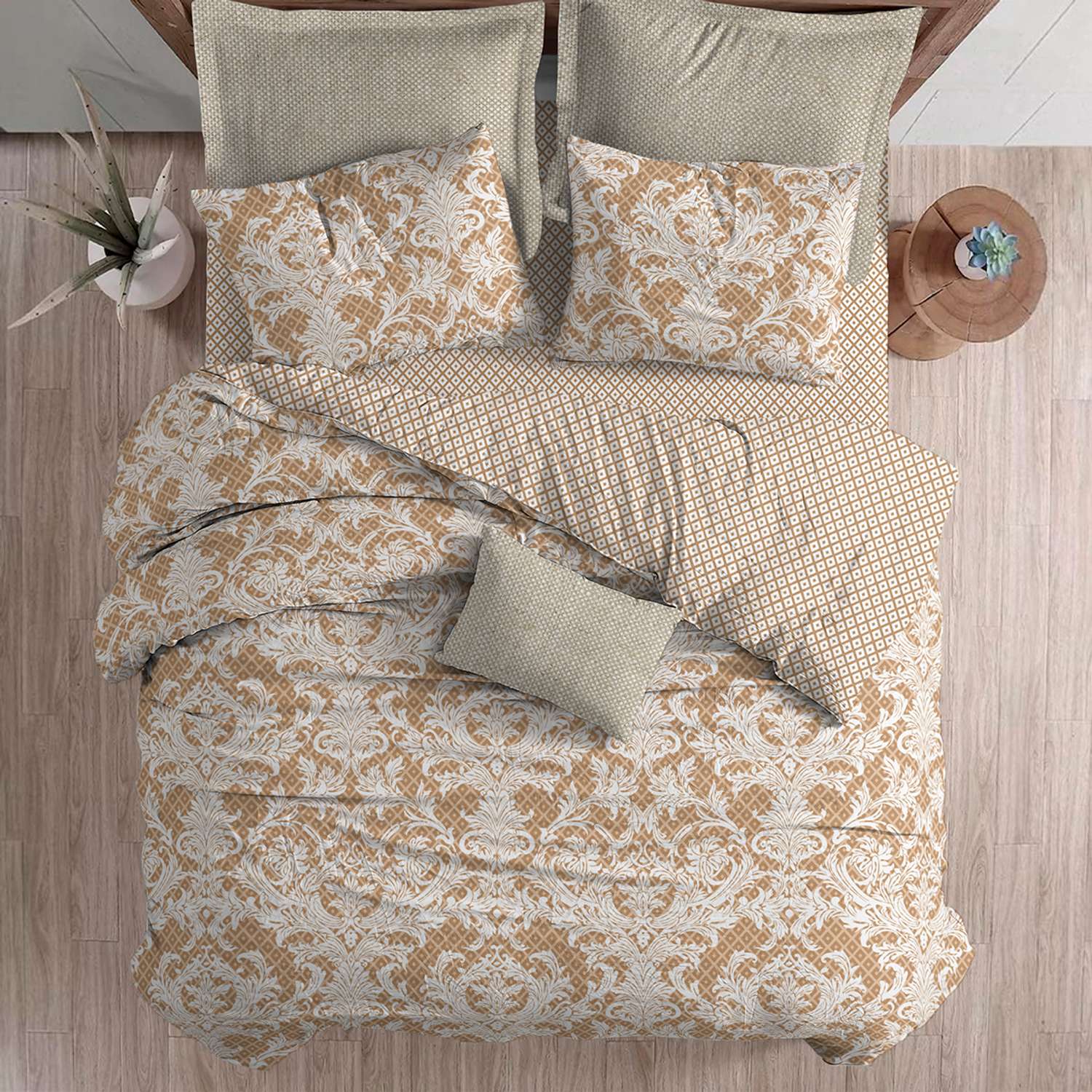 Комплект постельного белья lagom Бруа 1.5-спальный наволочки 70х70 - фото 9