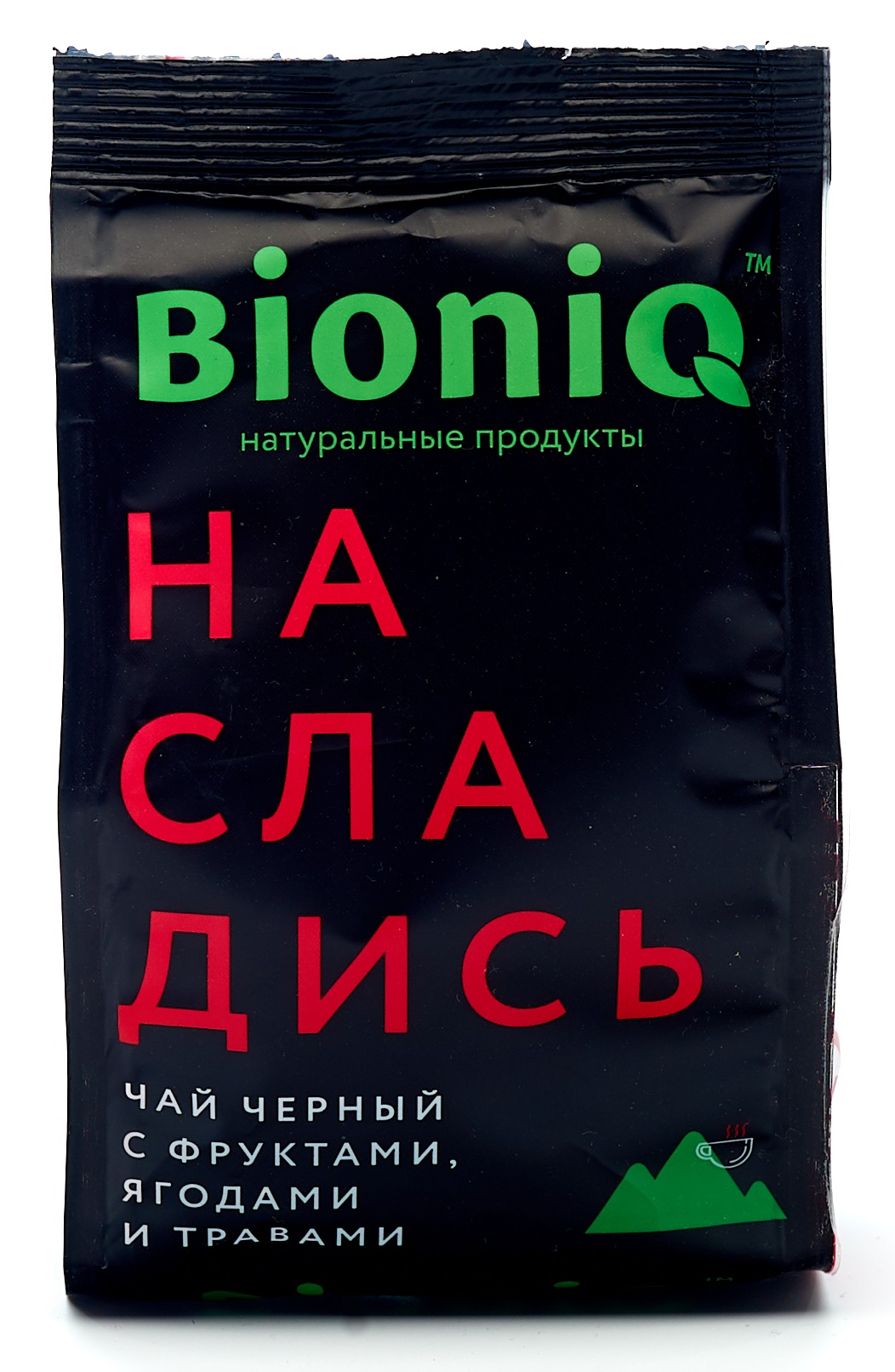Чай черный Bioniq Насладись с фруктами ягодами и травами 50 гр - фото 1
