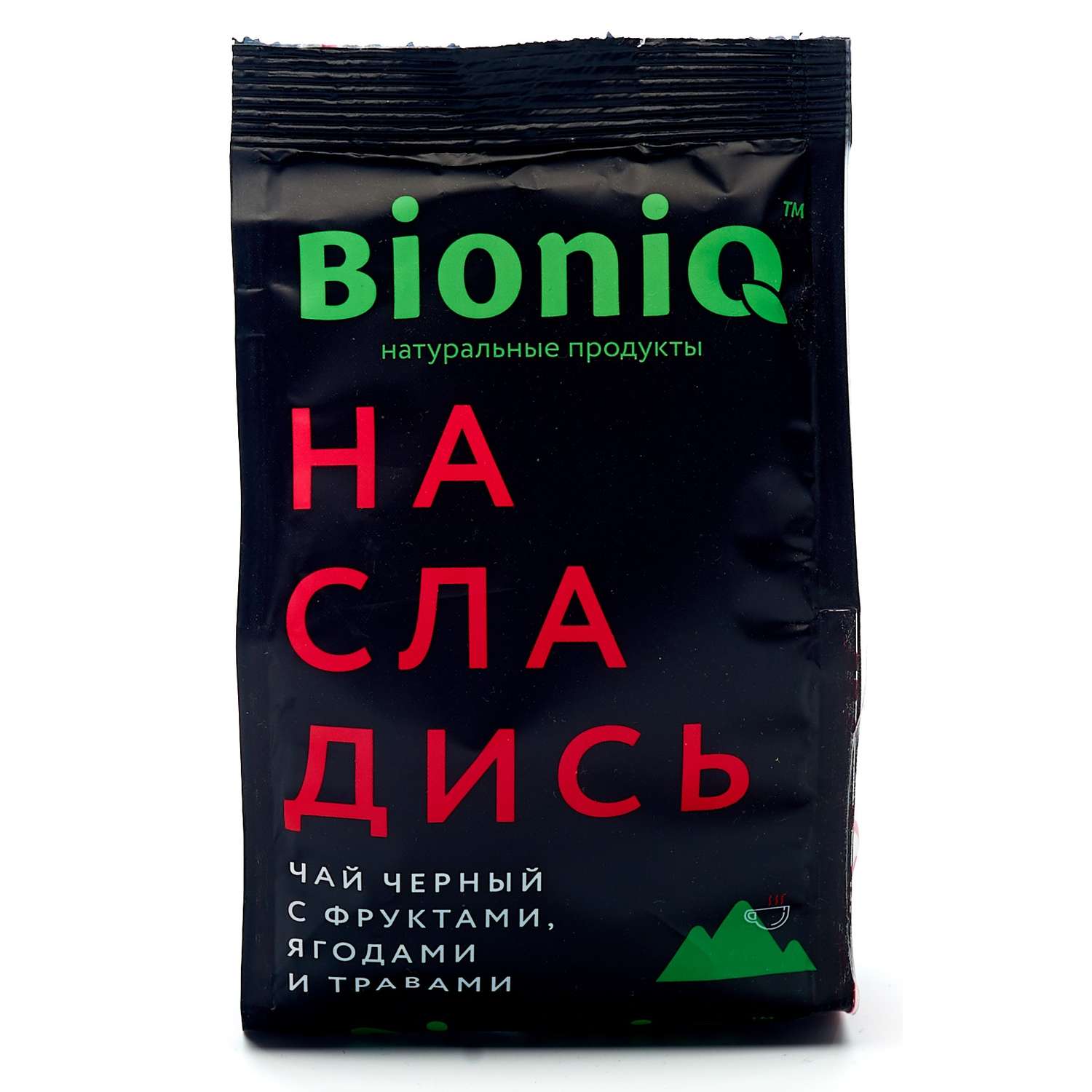 Чай черный Bioniq Насладись с фруктами ягодами и травами 50 гр - фото 1