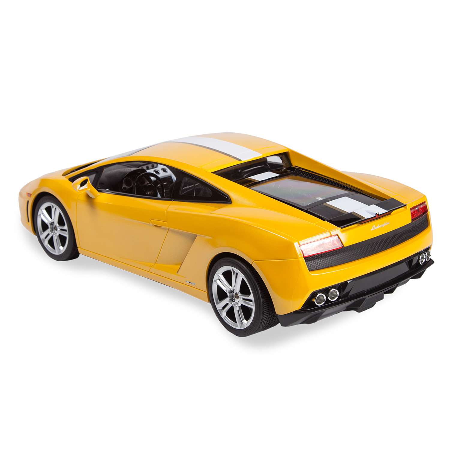 Машинка р/у Rastar Lamborghini LP550-2 1:10 желтая - фото 6