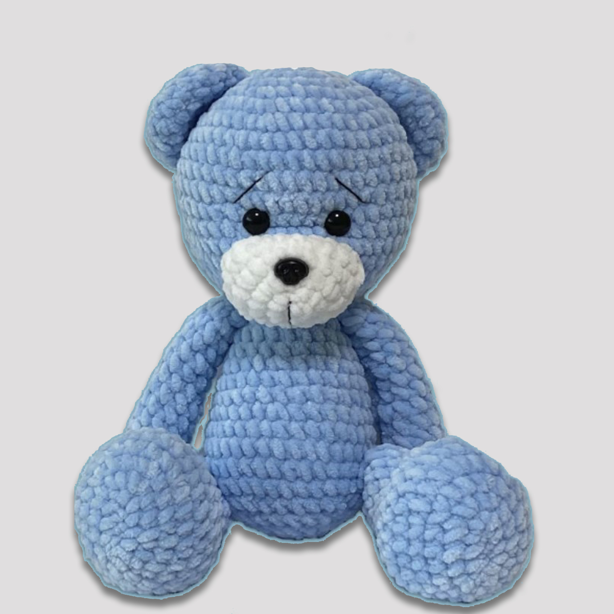 Вязаная игрушка ручной работы AMIGURUMI.JOY Амигуруми Мишка купить по цене  1581 ₽ в интернет-магазине Детский мир