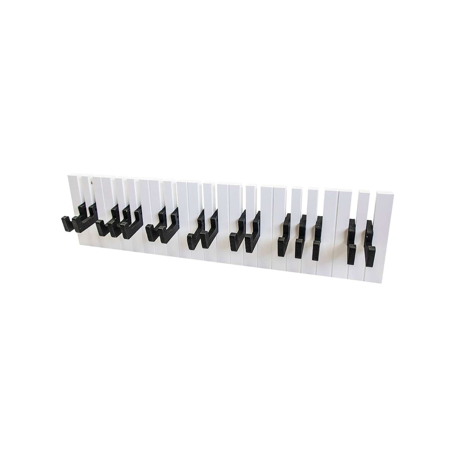 Вешалка RUGES для одежды черно белые клавиши - фото 1