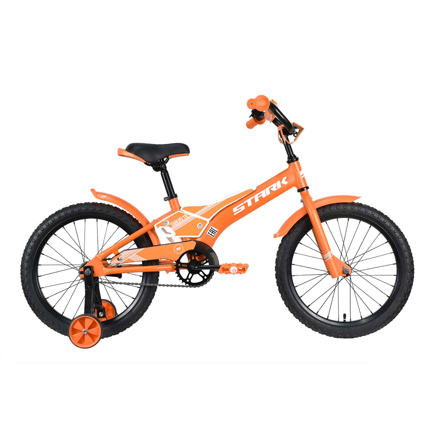 Велосипед Stark 23 Tanuki 18 Boy оранжевый/серый/белый - фото 2