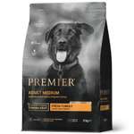 Корм для собак Premier 3кг средних пород свежее мясо индейки