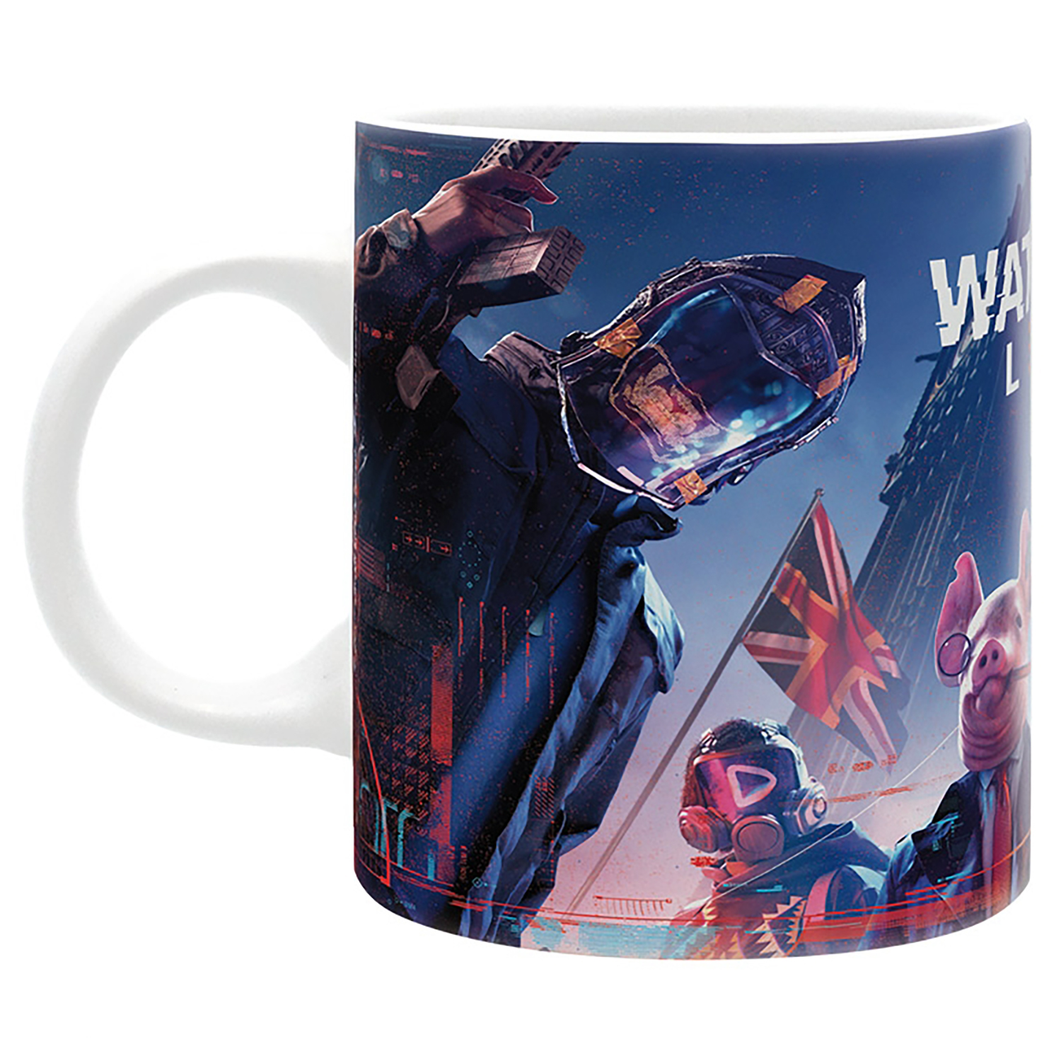 Кружка ABYStyle Watch Dogs 3 Legion Keyart 320 ml ABYMUG813 - фото 3