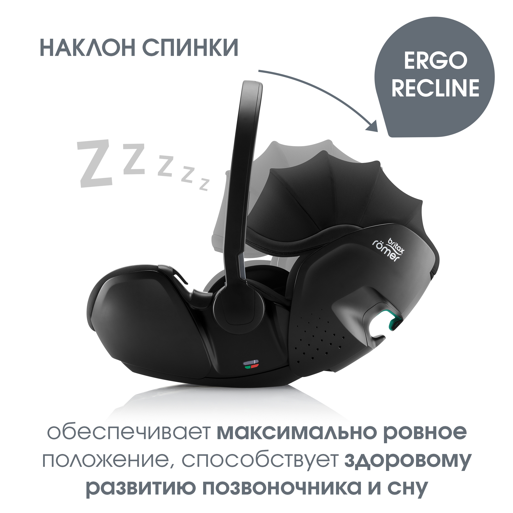 Детское автокресло Britax Roemer Baby-safe 5Z space black для новорожденных - фото 3