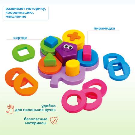 Игрушка TANNY KIDS сортер Ромашка