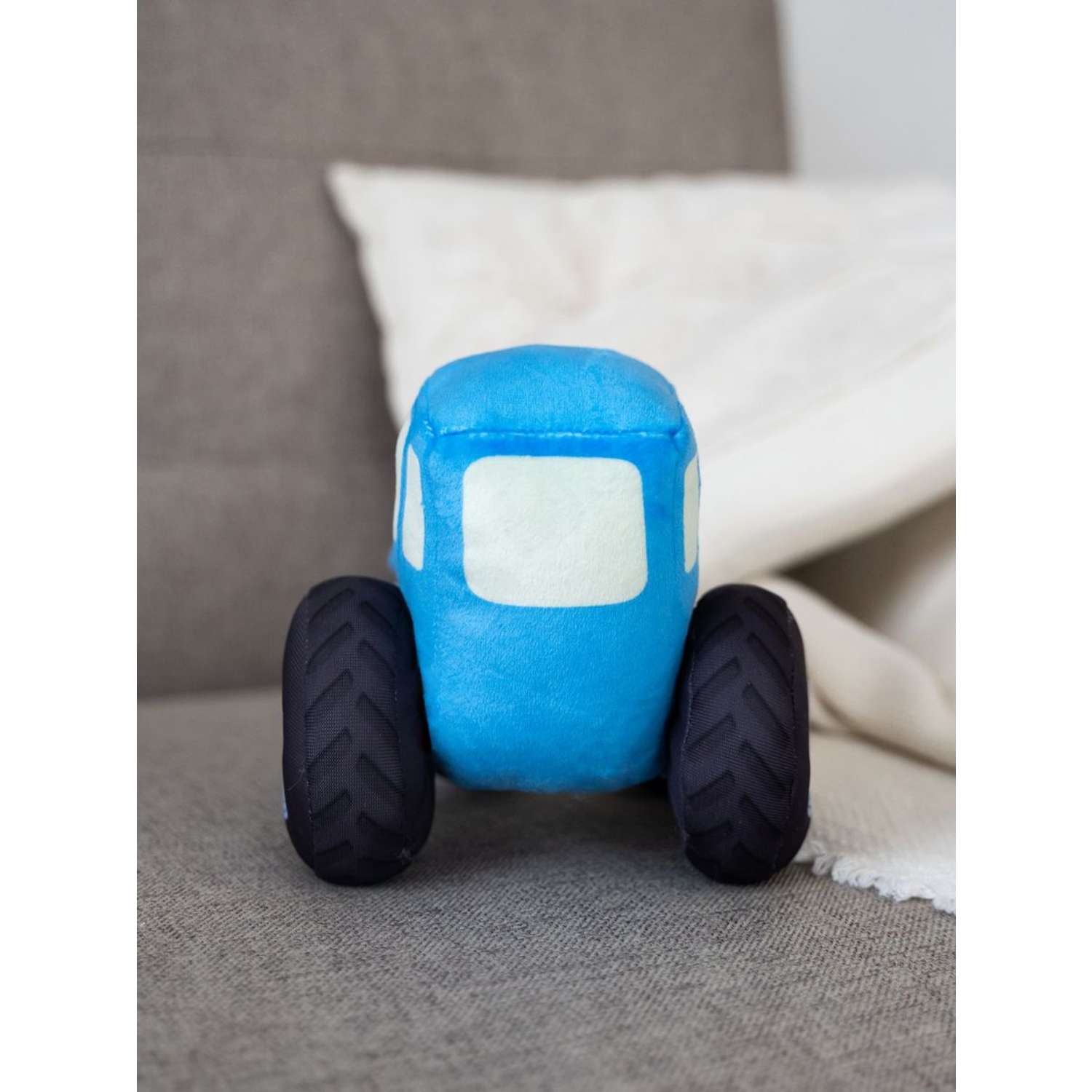 Мягкая игрушка Super01 Синий трактор - фото 8