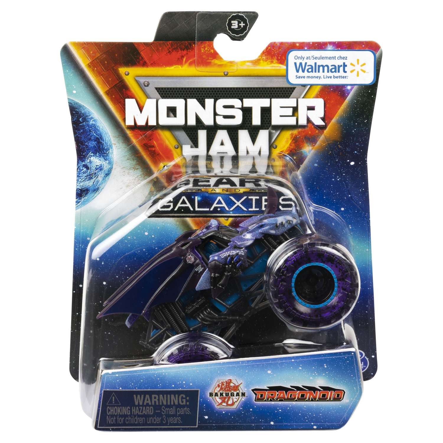 Машинка Monster Jam 1:64 Космос Bakugan Galaxy 6063708/20132945 6063708 - фото 2