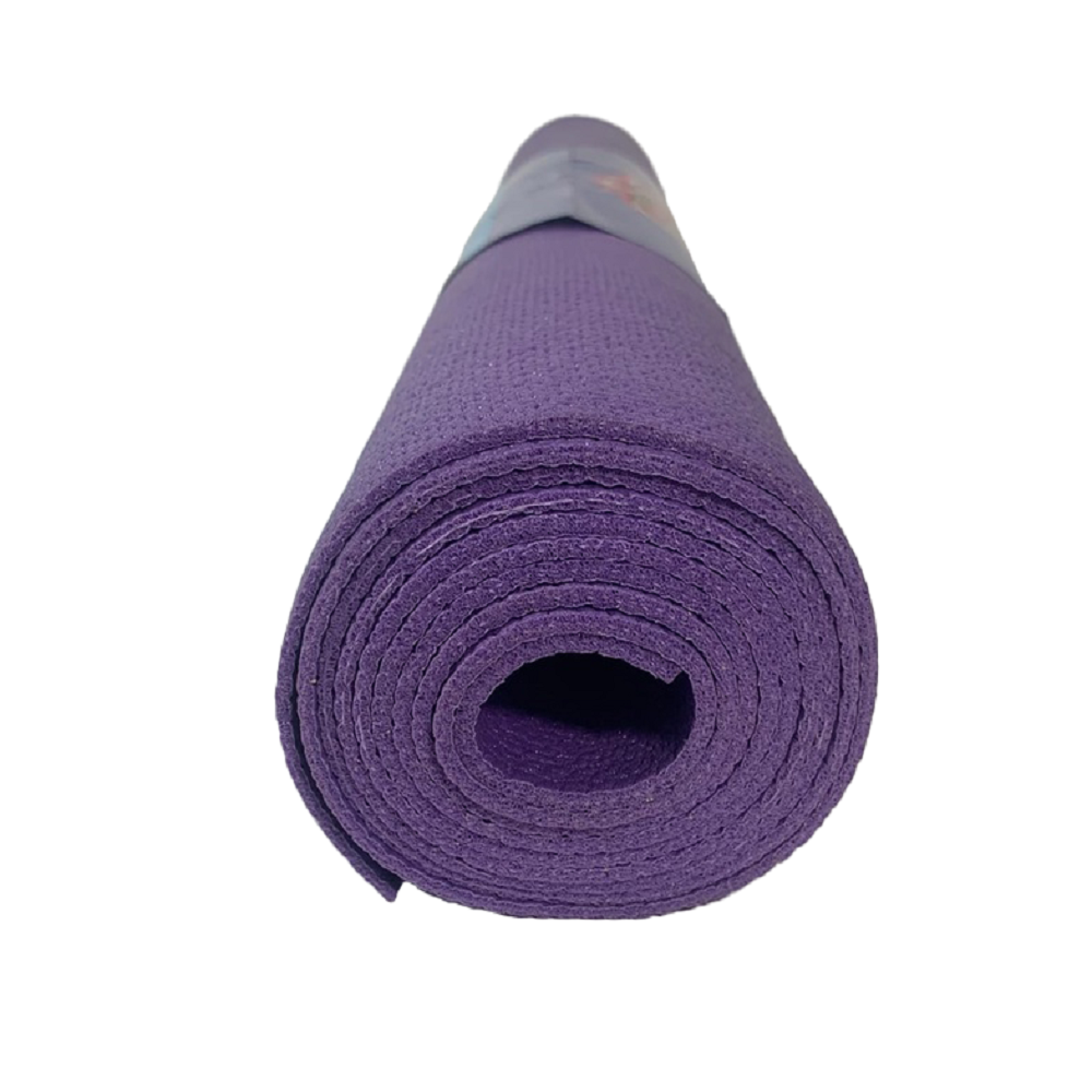 Коврик для спорта и фитнеса Ramayoga Puna фиолетовый размер 185x60x0.35 см - фото 4