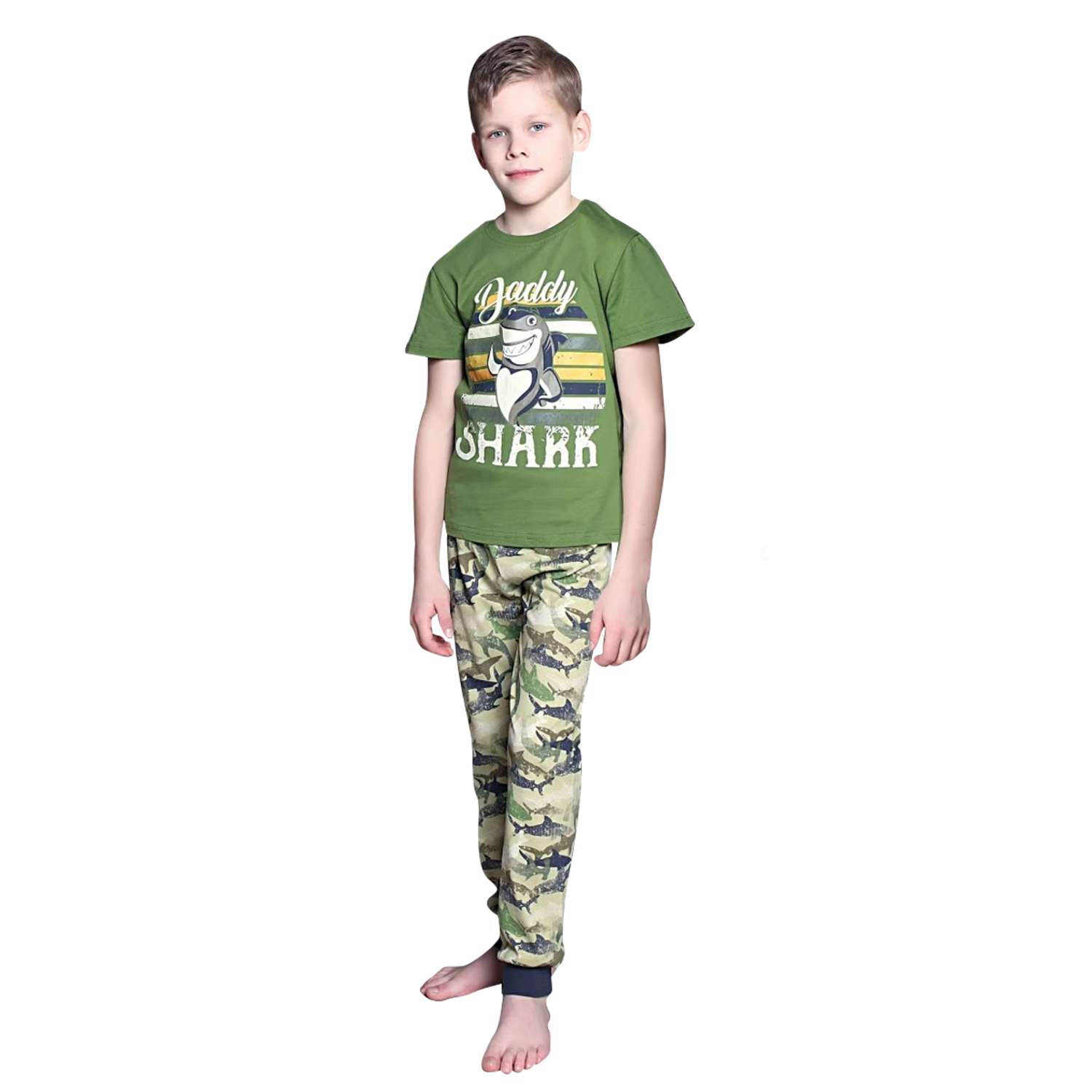 Пижама для мальчика T-SOD DTS1526/принт_3_HAK0000 - фото 1