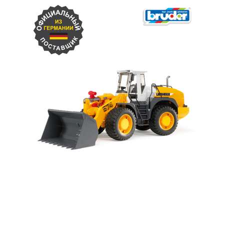 Игрушка Bruder Погрузчик колёсный Liebherr L574 с ковшом