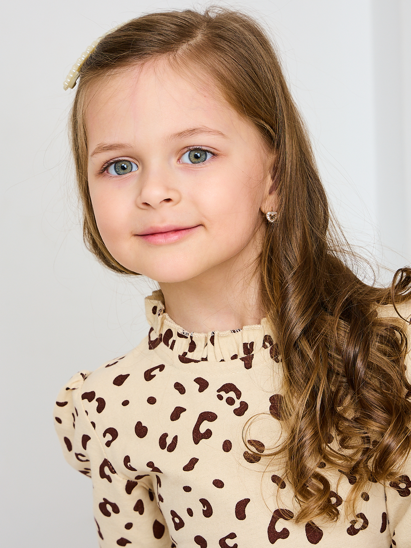 Платье Mil Art kids 1902201535DRESS-SETKA-LEOPARD - фото 8