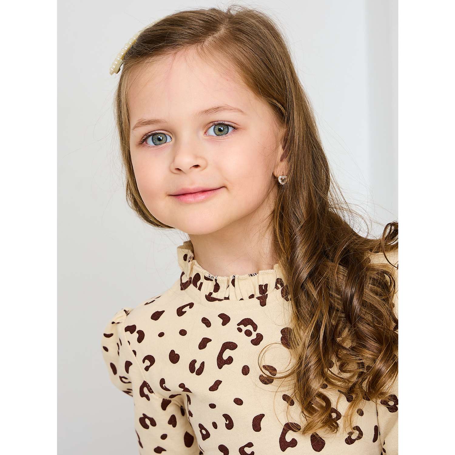 Платье Mil Art kids 1902201535DRESS-SETKA-LEOPARD - фото 8