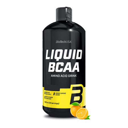 БЦАА BiotechUSA BCAA Liquid 1000 мл. Апельсин