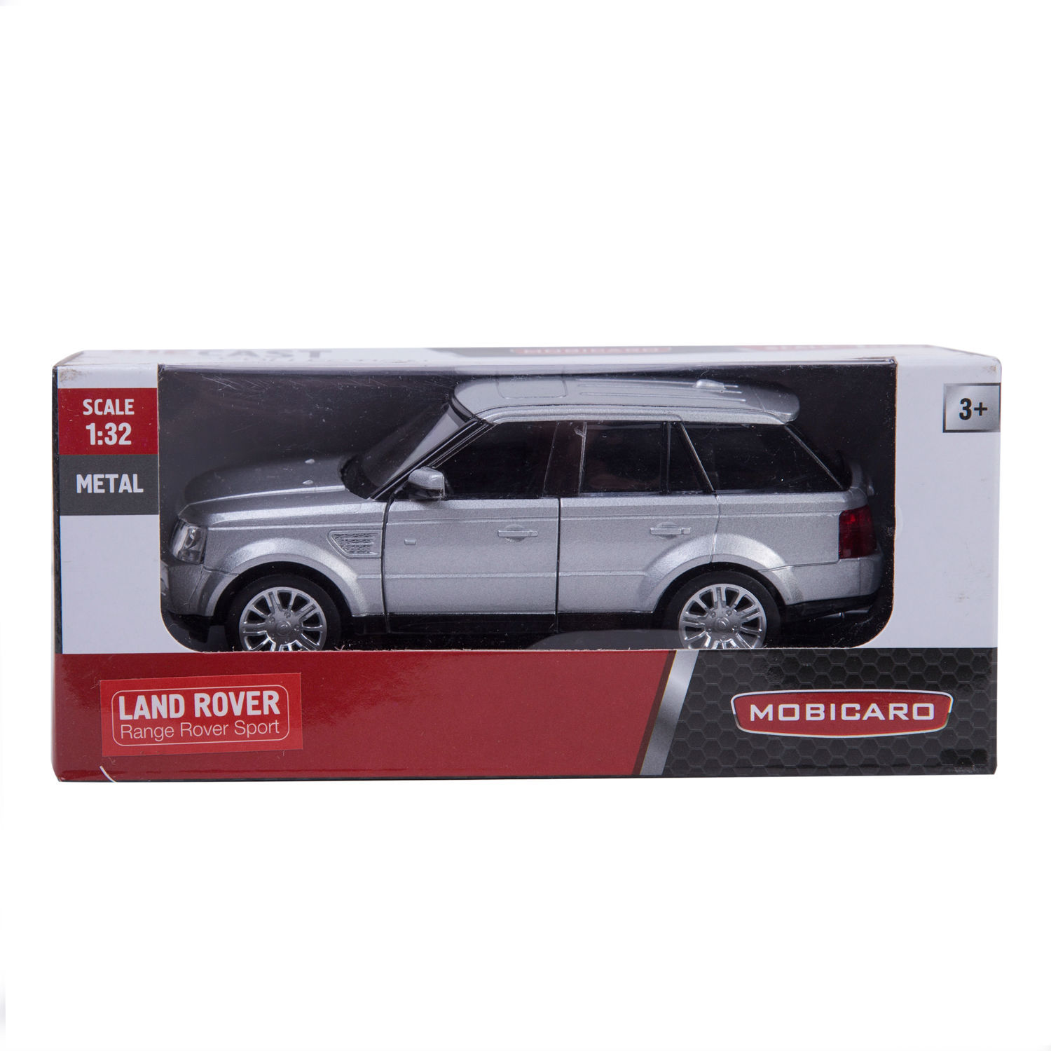 Автомобиль Mobicaro Land Rover Sport 1:32 серебряный 544007 - фото 3