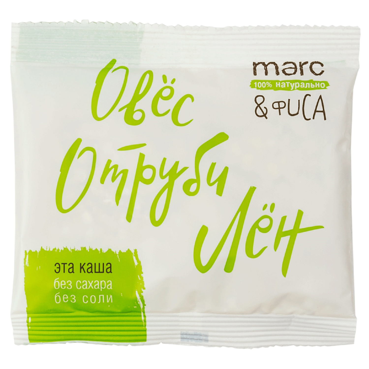 Каша Marc&Фиса овсяная овёс-отруби-лён 44г с 3лет - фото 1