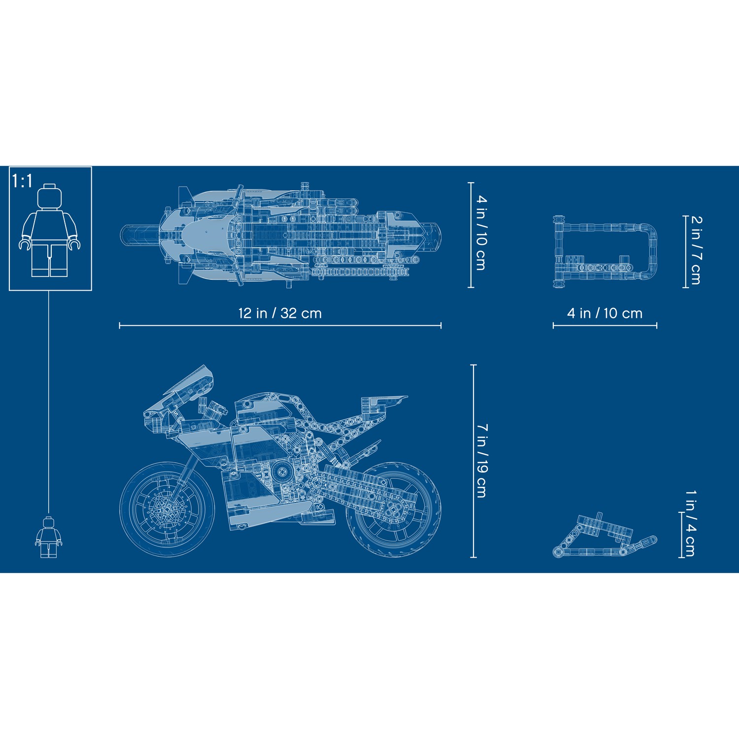 Конструктор LEGO Technic Ducati Panigale V4 R 42107 - фото 22