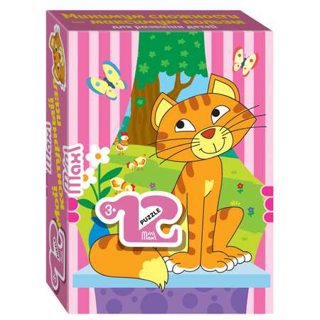 Пазл Step Puzzle Mini Maxi 12элементов в ассортименте