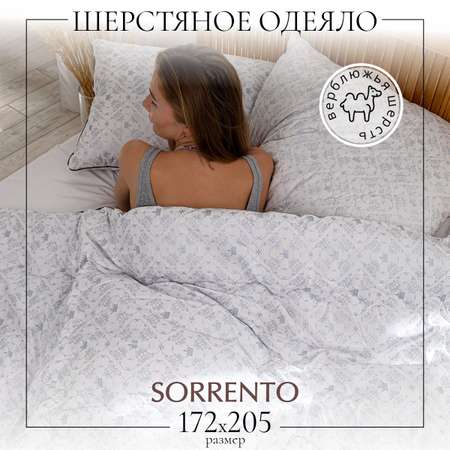 Одеяло SORRENTO DELUXE Верблюжья шерсть классика тик 172*205