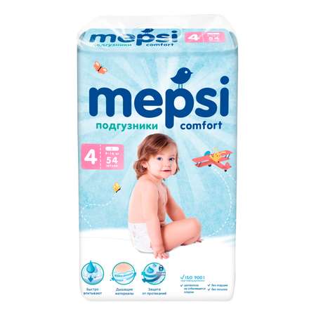 Подгузники Mepsi 54 шт. L