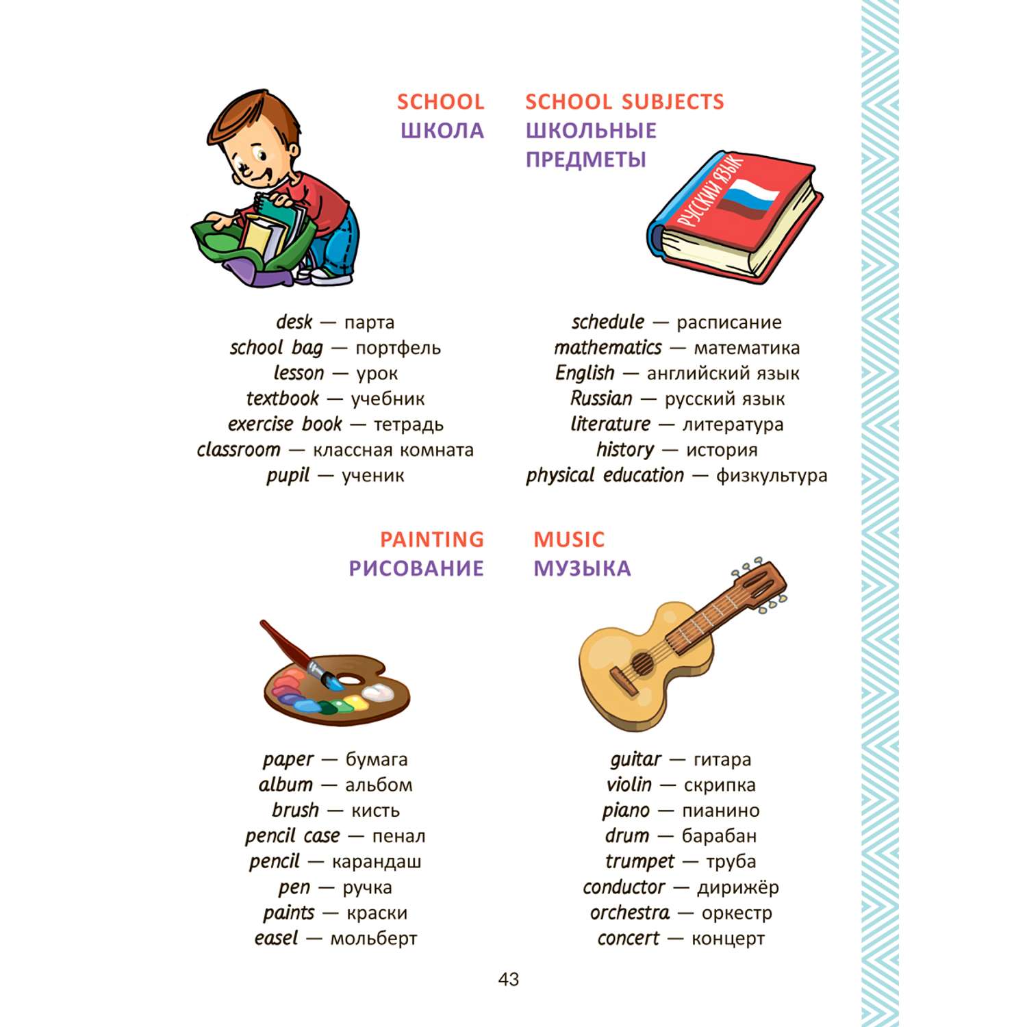 Книга ИД Литера Все изучаемые правила грамматики английского языка со 2 по 4 классы - фото 4