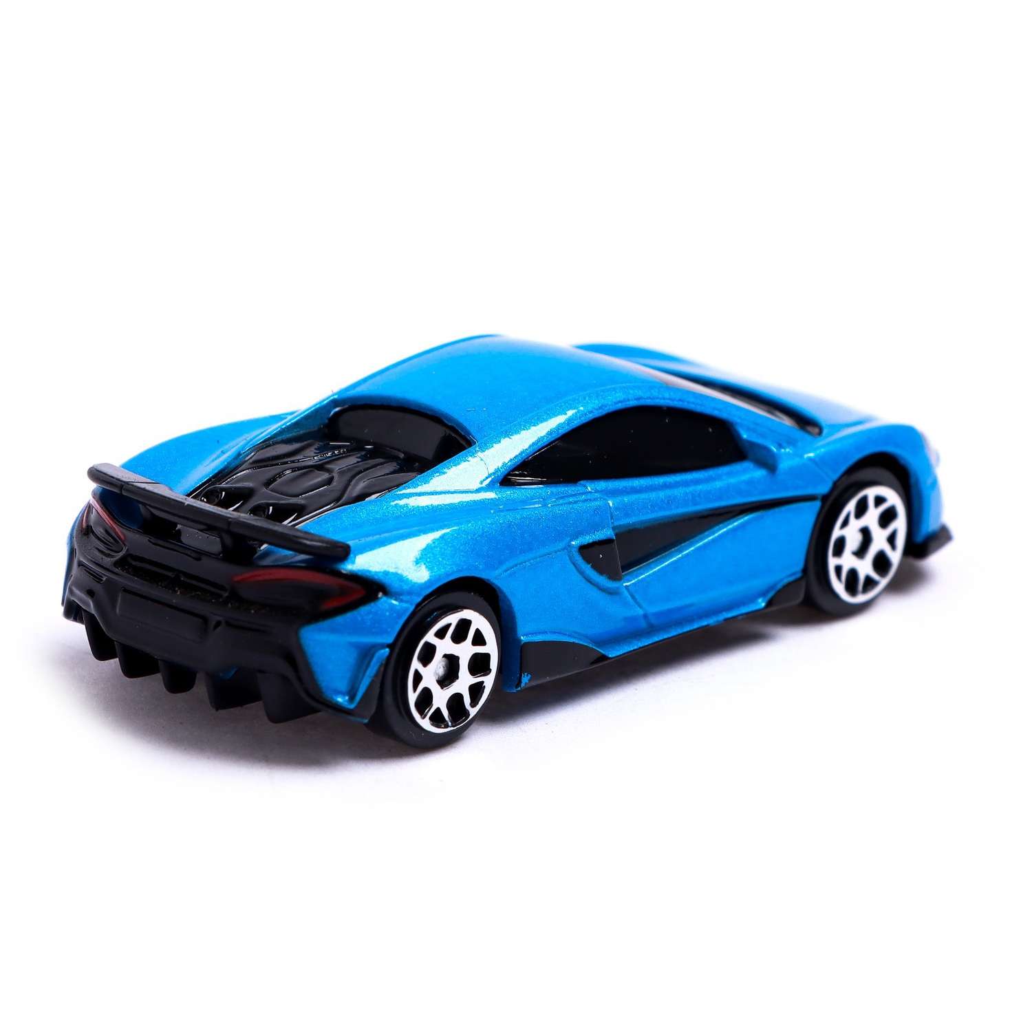 Машина Автоград металлическая McLaren 600LT 1:64 цвет синий 7153004 - фото 3